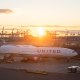 United Airlines aircraft on the tarmac at Newark Liberty International Airport (EWR) in Newark, New Jersey, US, on Jan. 8, 2024.  