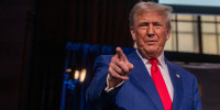 Donald Trump addresses the Economic Club of New York at Cipriani's on Sept. 5, 2024. 