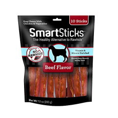 SmartBones SmartSticks, Treat Your Dog to a Rawhide-Free Chew Made With Real Meat and Vegetables